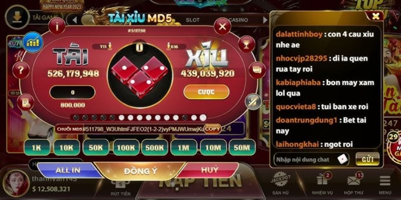 Game Tài Xỉu online cuốn hút