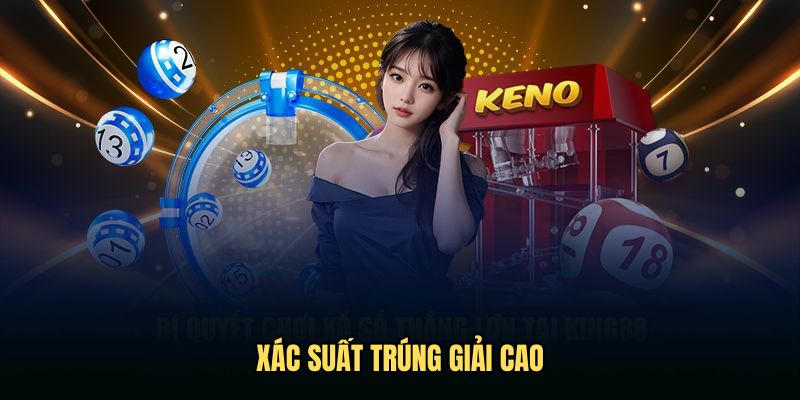 Xác suất trúng giải cao tại xổ số Dabet
